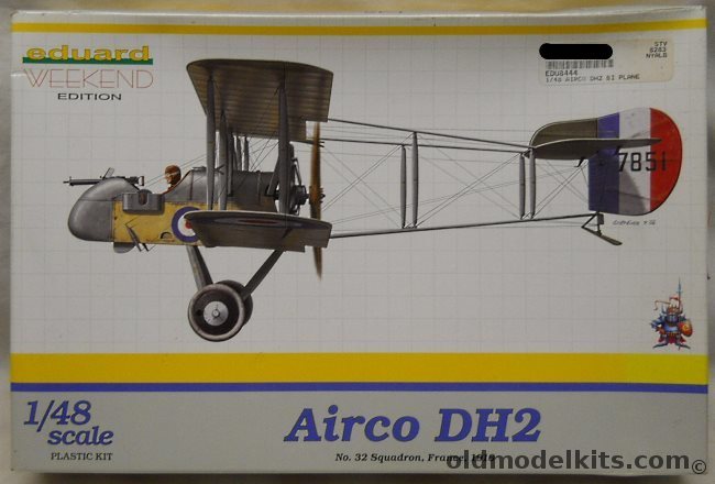 Eduard 1/48 Airco DH-2 - No. 32 Sq France 1916, 8444 plastic model kit